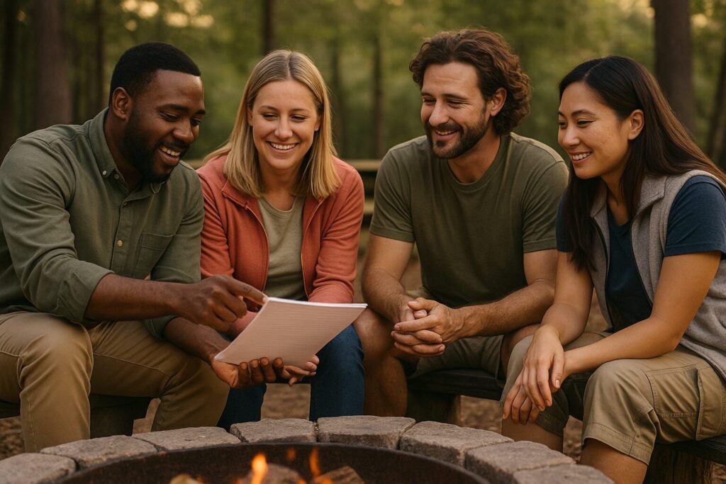 Camp Marketing Strategy: How to Drive Real Growth 2 Staff Brainstorming their Camp Marketing Strategy